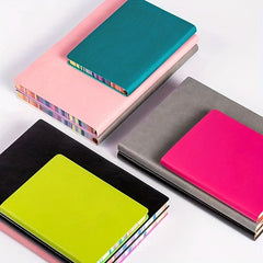 B5 Edge Soft Leather Notebook Doolin Paper 200 Pages