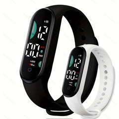 Women's Student Watch LED Bracelet Touch Screen Outdoor Sports Electronic Watch