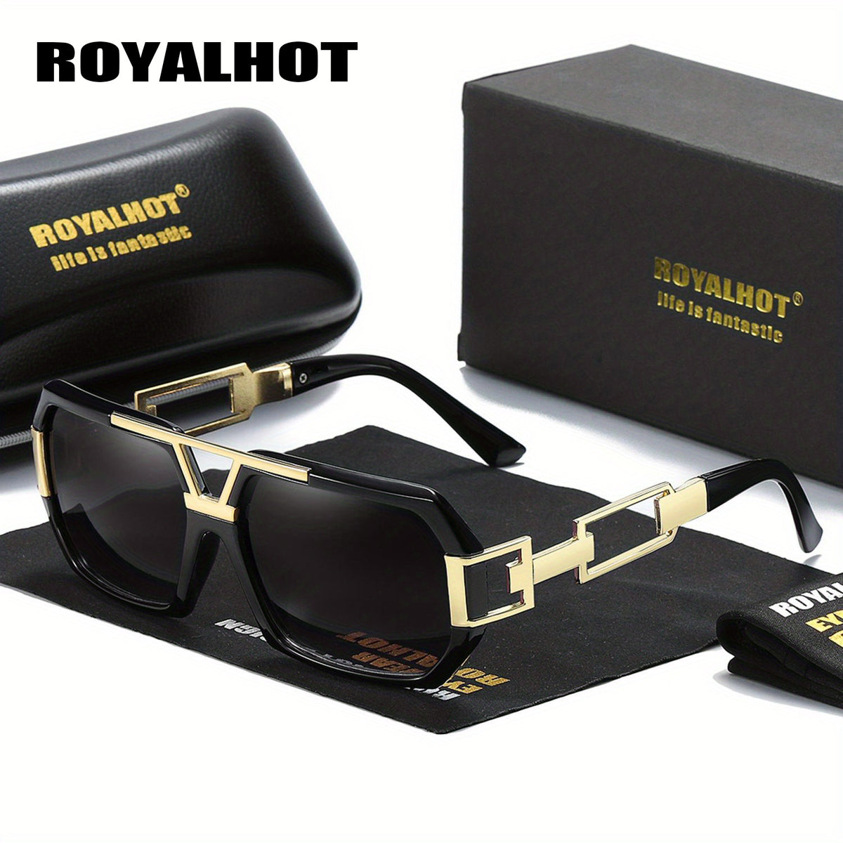 RoyalHot Men's Outdoor Sunglasses Mixed Decorative Eyewear