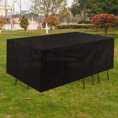 Waterproof Outdoor Table Cover UV Resistant Snow Dust Wind Proof