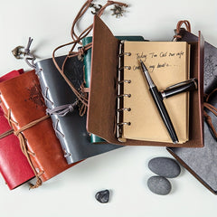 Pirate Notebook Vintage European Retro Travel Diary Sketchbook