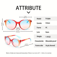 Y2K Cat Eye Sunglasses UV400 Sun Shades Glasses