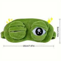 Funny Frog Sleep Eye Mask For Sleeping Halloween Gift