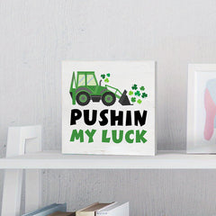 Lucky Charm St Patrick's PVC Sign for Home Bar Cafe Party Decor
