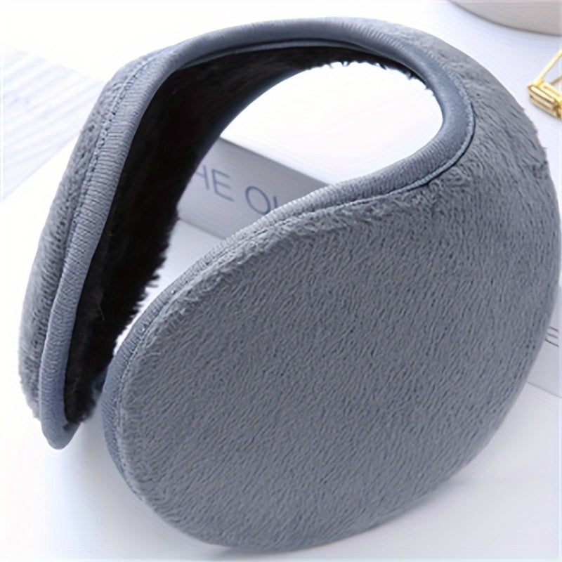 Coldproof Winter Earmuffs Thick Fleece Ear Warmer Outdoor Running Cycling Earmuf