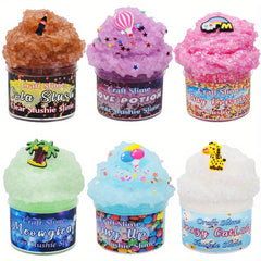 60 Ml DIY Slime Toy Sensory Stress Relief Soft Non Sticky Bubble Slime Kit