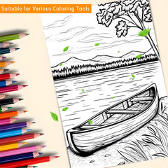 101 Smooth Coloring Book Deluxe Edition for Youth and Adults