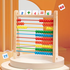 Colorful Wooden Abacus Math Game Educational Toy