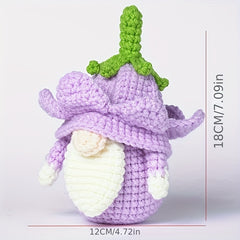 Crochet Material Pack DIY Woolen Crochet Elf Ornament