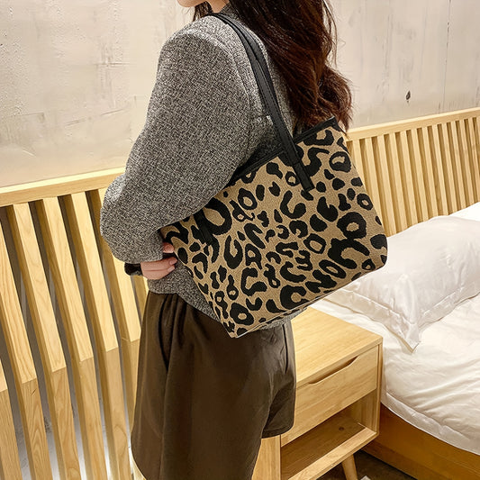 Crocodile Pattern Tote Bag Solid Shoulder Bag Women's Handbags