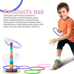 10pcs Speed and Agility Practice Rings for Outdoor Fun