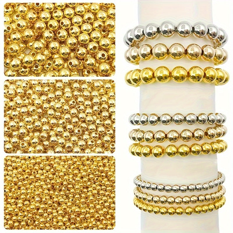 100pcs Mixed CCB Beads Jewelry Making DIY Ethnic Style Bracelets Necklaces Craft