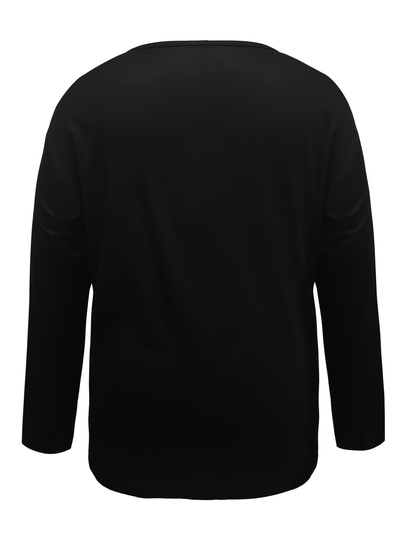  Skull Print Long Sleeve Round Neck Sports Top