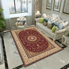 Boho Faux Sheepskin Kitchen Rug Soft Anti Fatigue Mat