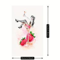 50pcs DIY Graffiti Art Collage Postcard Set for Bedroom & Living Room Decor