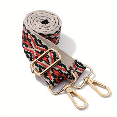 Canvas Bag Crossbody Strap Metal Buckle Adjustable Shoulder Handbag Accessory