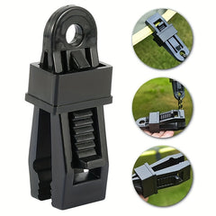 10pcs Tent Canopy Clips Outdoor Wind Rope Fixed Clips Camping Accessories