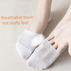 7 Pairs Breathable Lightweight Ankle Socks Women's Stockings