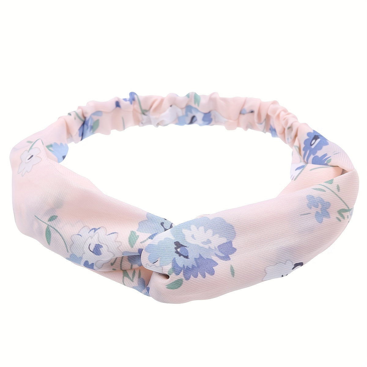 Flower Pattern Headband Wide Hair Band for Yoga Exercise
