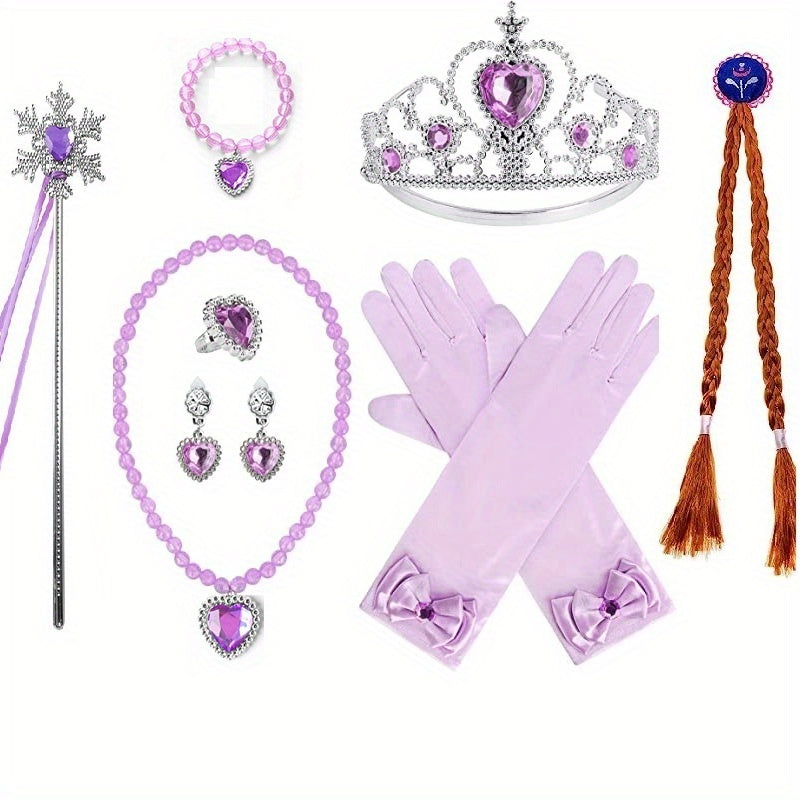 10pcs Princess Dress Up Accessories For Girls