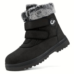 Plush Lined Waterproof Snow Boots Fall Winter Outdoor Shoes