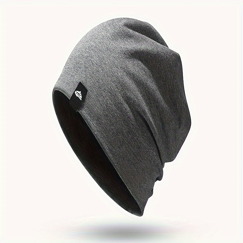 Men's Breathable Skull Hat Outdoor Windproof Coldproof Ear Protection