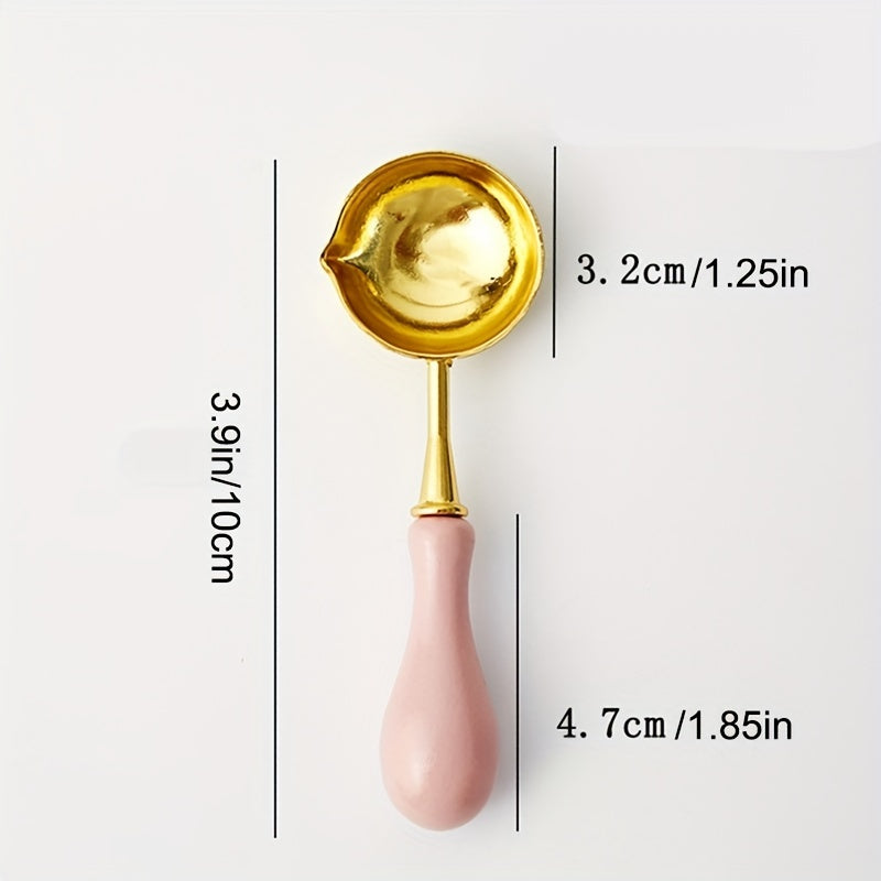Aromatherapy Melting Wax Spoon - Special Stamp Fire Paint Tool