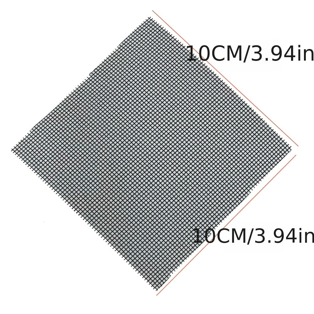 50pcs Bonsai Mesh Drainage Screens Flower Pot Hole Mesh Pad Square