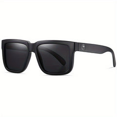 Heat Wave High Polarized Sunglasses Square Conjoined Lens UV400