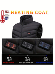 Men's Heated Vest Lightweight Warm Outdoor Clothing