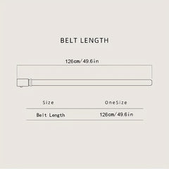 Men's Business Automatic Buckle PU Leather Belt Birthday Gift