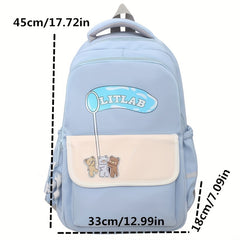 Kids Large Capacity Schoolbag Travel Backpack