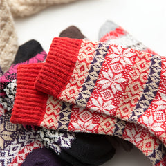 5 Pairs Cozy Knit Socks For Women