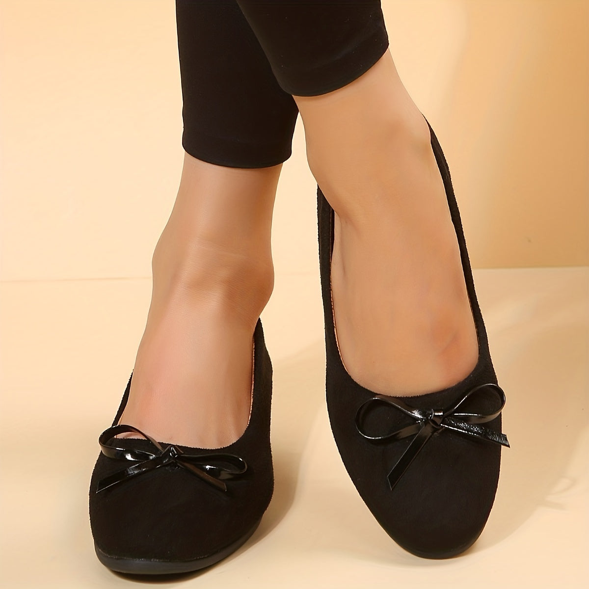 Women's Bowknot Wedge Shoes Lightweight & Comfortable