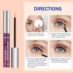 Natural Eyelash Serum for Thicker Eyelashes Faster Growth 8ml