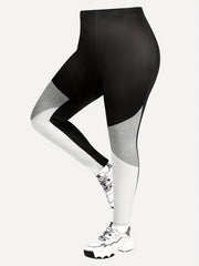  Colorblock High Waisted Leggings
