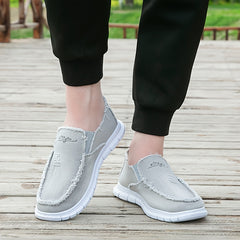 Men's Slip On Canvas Shoes Lightweight Casual Flats