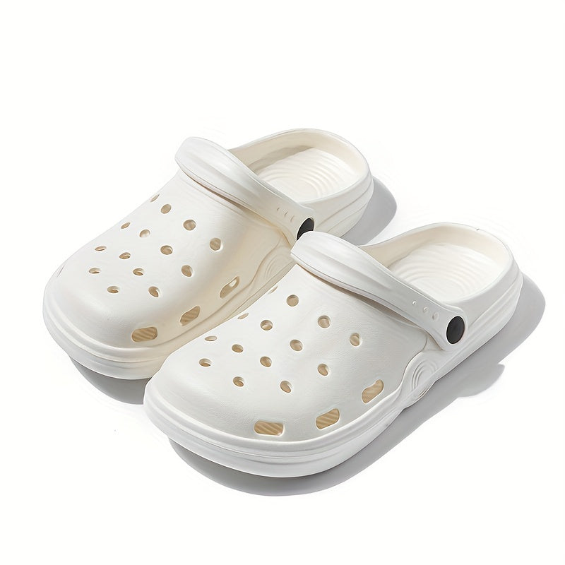 Men's Closed Toe Garden Clogs Soft Sole Slip-On Sandals