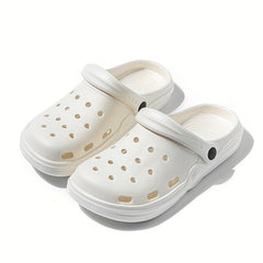 Men's Closed Toe Garden Clogs Soft Sole Slip-On Sandals