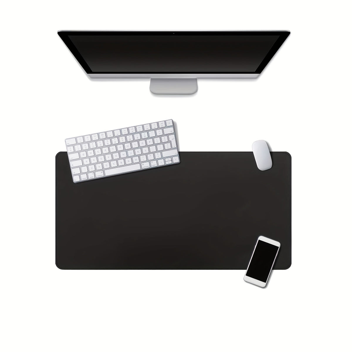 Office Leather Desk Pad Non-slip PU Desk Pad