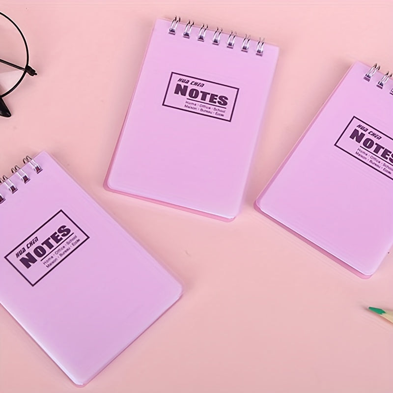 Mini Coil 42 Sheets 84 Pages Notebook Notepad Student Portable Spiral A7