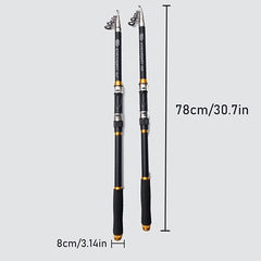 Fiberglass Sea Fishing Rod Long Cast Outdoor Tackle