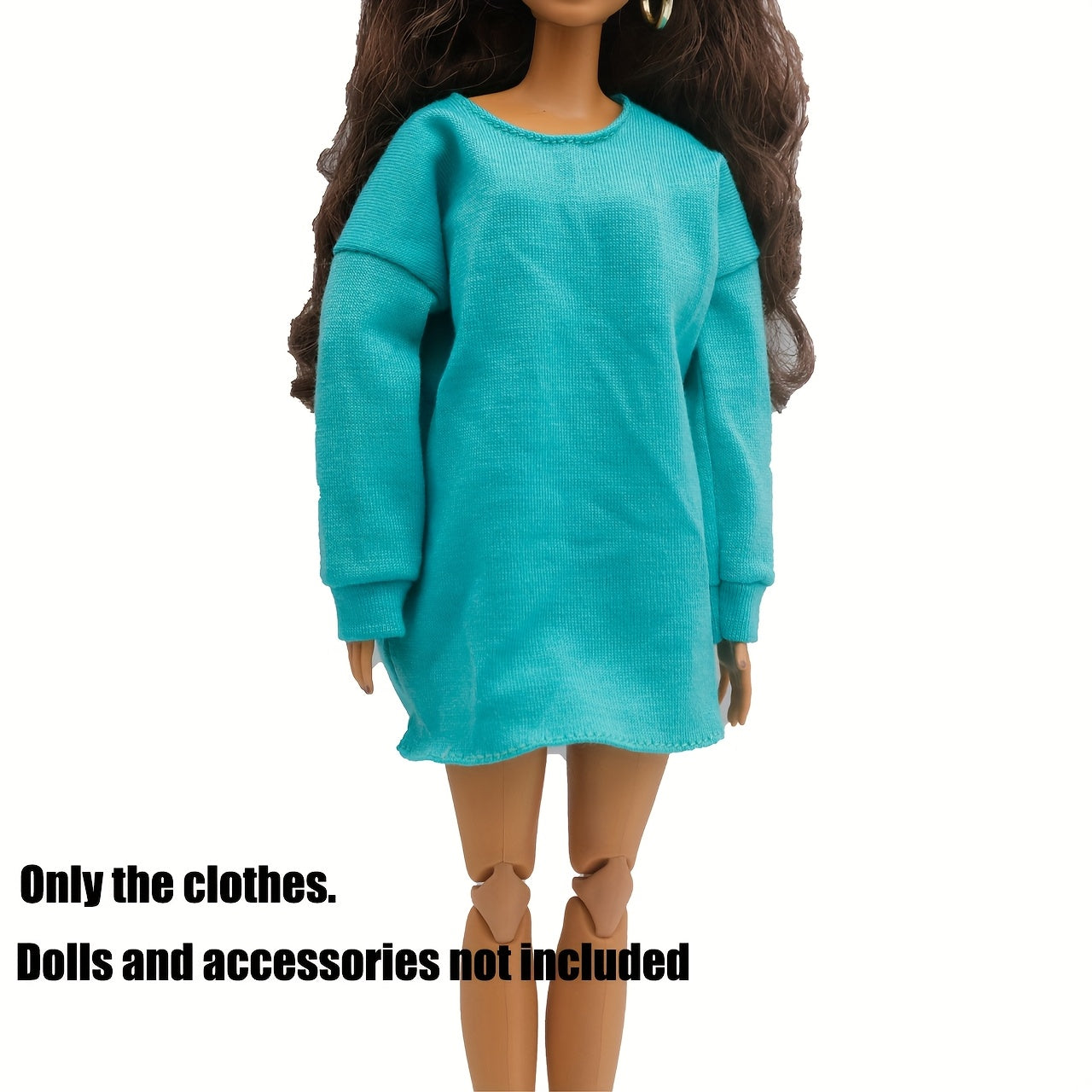 Long Sleeve Dress for 11 81 inch Dolls