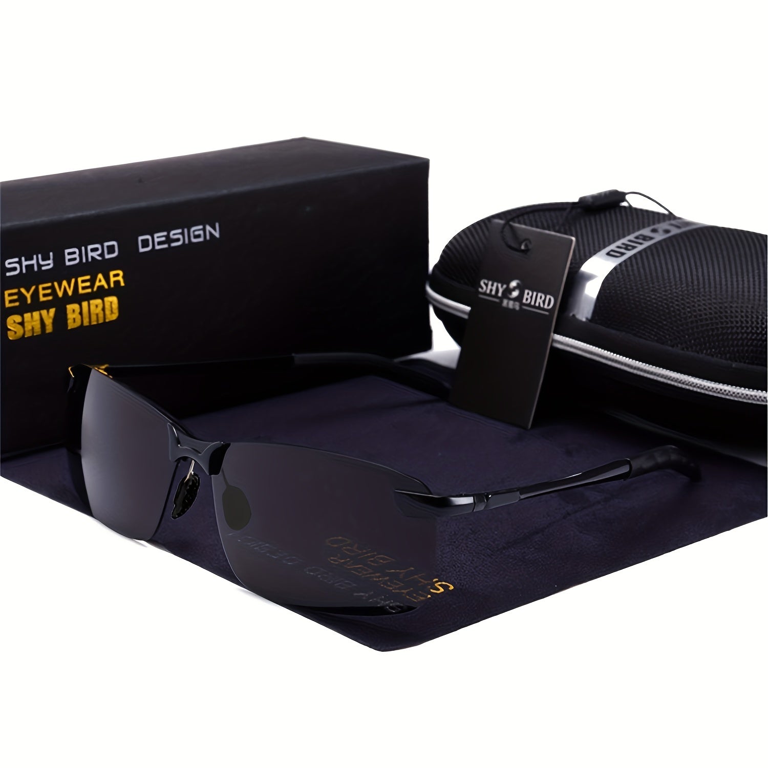 Retro Polarized Photochromic Sunglasses UV400 Protection