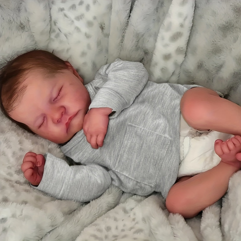 45 72 Cm Realistic Reborn Doll Soft Body - Ideal for Birthday & Christmas