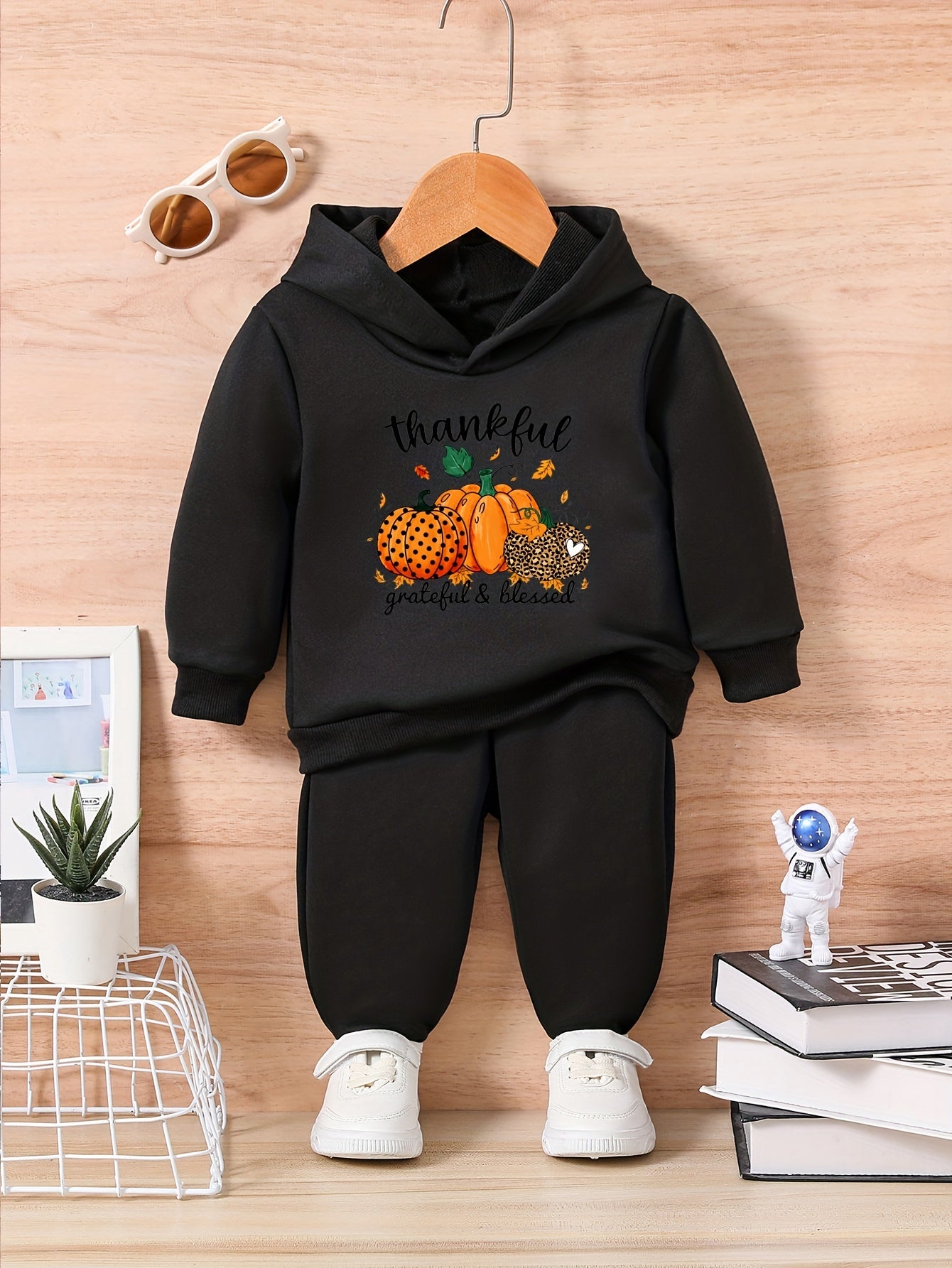 Thanksgiving Cartoon Outfit Baby Set