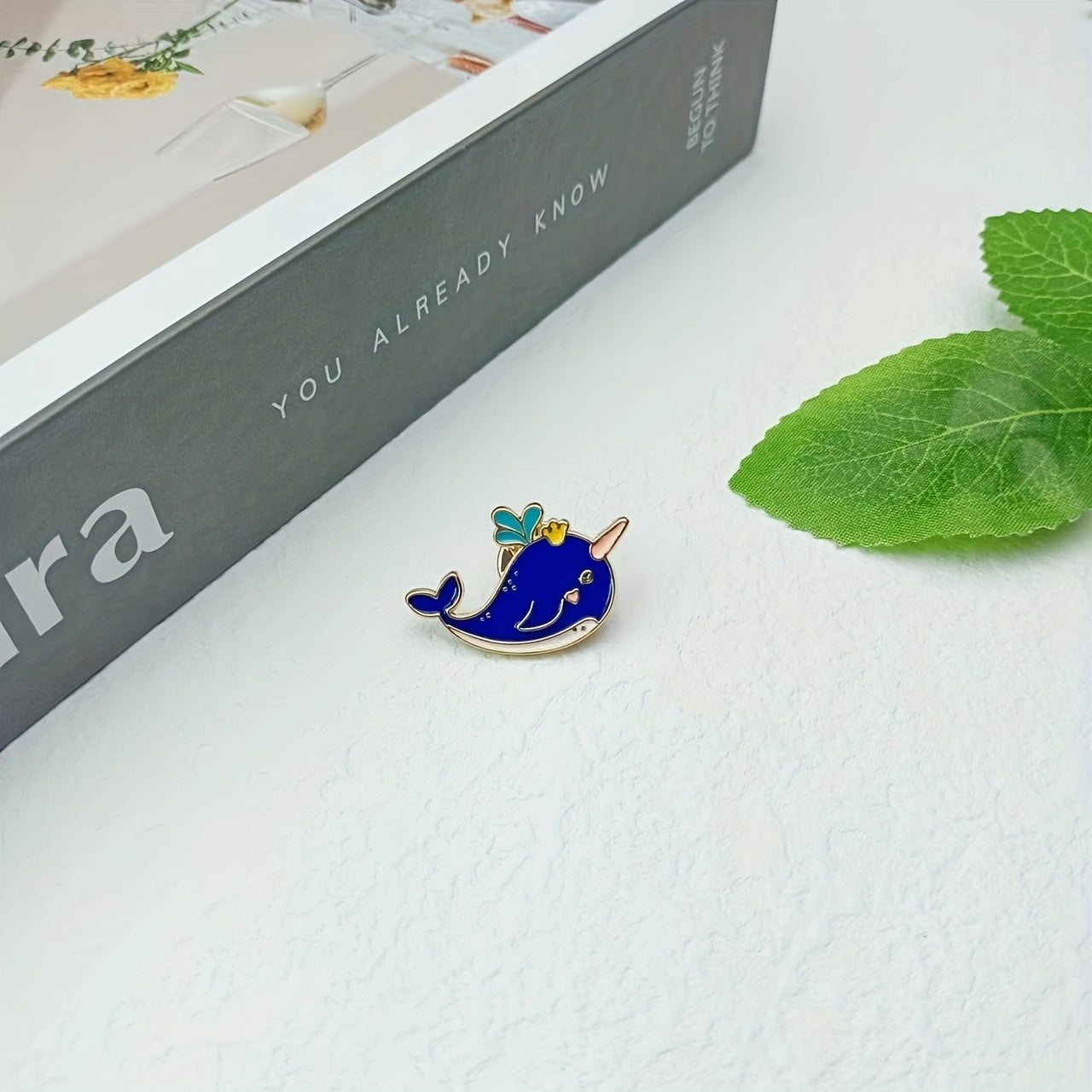 Cute Little Whale Pin Badge for Kids and Adults