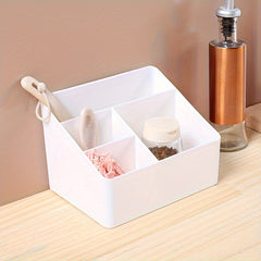 Minimalist Desktop Storage Box for Cosmetics, Remote Control, Stationery