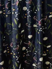  Floral Print Loose Fit Tank Maxi Dress
