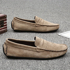 Men's Comfy Loafers Wear-resistant Non-Slip Shoes